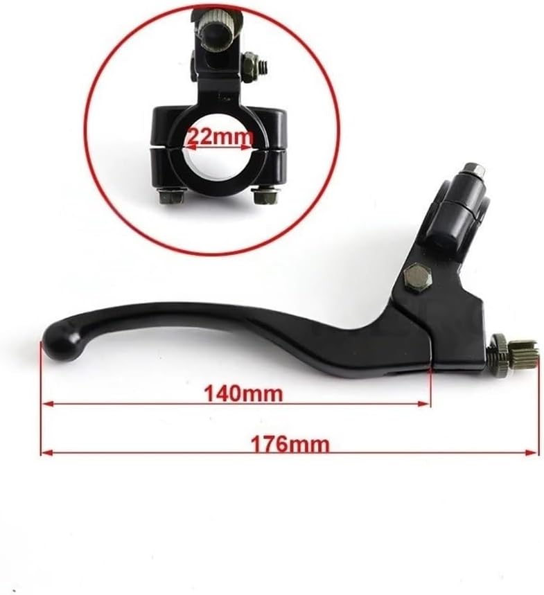 Motorcycle Brake Lever 22mm 7/8'' Handlebar Brake Clutch Levers for ATV Pit Dirt Bike Motorcycle Universal Accessories