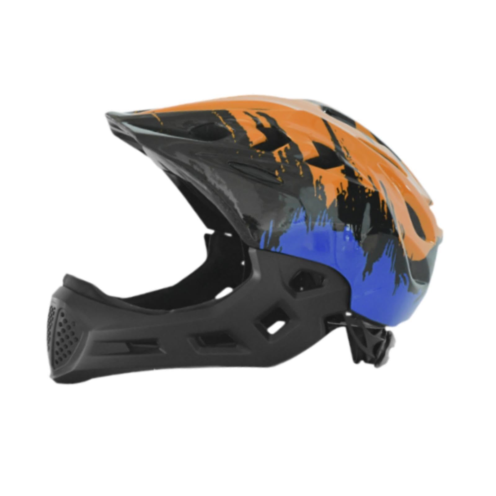 Casco de Bicicleta Infantil con Forro Transpirable Ventilación Múltiple Protección Facial Total Diseño Ajustable y Aerodinámico Adecuado para