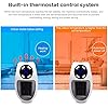 Plug In Heater for Indoor Use 350W Fast Heating Small