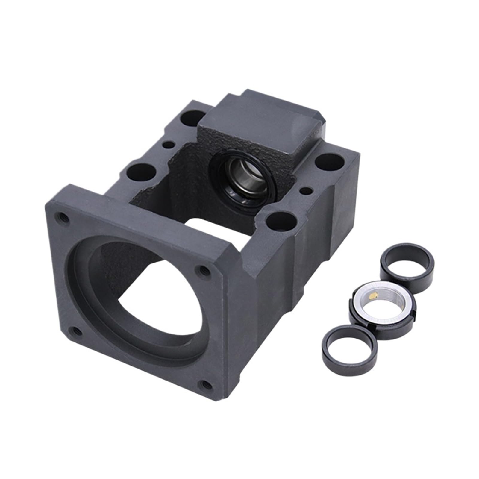 Dado a ricircolo di sfere in metallo SFU1610 Kit vite a ricircolo di sfere 300-1000mm + 4 blocchi di scorrimento HGH20CA + Kit guida lineare HGR20 + HM12-57(600mm)