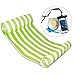 Premium Swimming Pool Float Hammock, Inflatable Swimming Pools Lounger, Water Hammock Lounge, Luxury Swimming Pool and Ocean Lilo (Green)