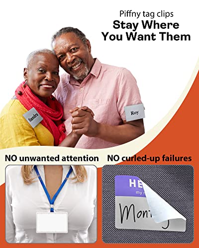 Magnetic Name Tag Holders With Strong Magnets For Securely Attaching Id Badges, Name Tags, And Accessories - 10 Pack #TOP3