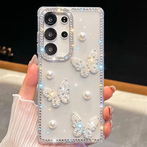 For Galaxy S24 Plus �p �P�[�X ������� ���� 3D �� �L���L�� ���C���X�g�[�� �_�C�������h ���� �y�� �ϏՌ� �M�����N�V�[ S24 Plus �J�o�[ ���b�L���H �S�ʕی� �Ռ��z�� ����~�� �����h�~ �J�����ی� �_�C�������h