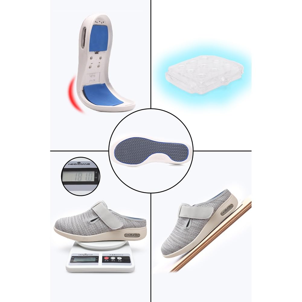 Scarpe da Ginnastica per Edemi da Passeggio da Donna, Comode Scarpe Ortopediche di Supporto All'arco Plantare per Bunions, Mocassini per La Fascite Plantare per Alleviare Dolore al Tallone del Piede