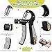 Grip Strength Trainer Kit 6 Pack with Finger Exerciser, Hand Grip Strengthener, Hand Extension Exerciser and Forearm Workout Ring for Muscle Building and Injury Recover