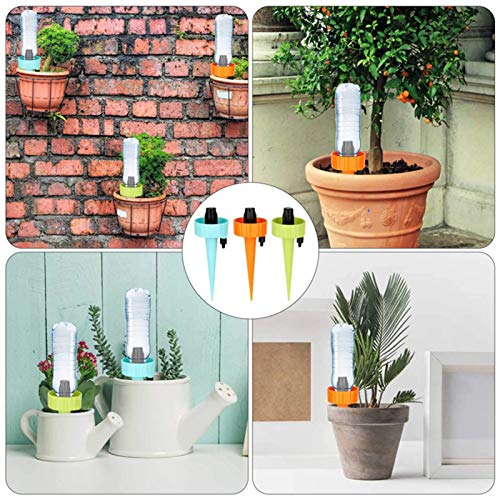 lifcasual 6PCS Dispositivos de irrigação de plantas autivas Picos de autorregulação Controle de libe