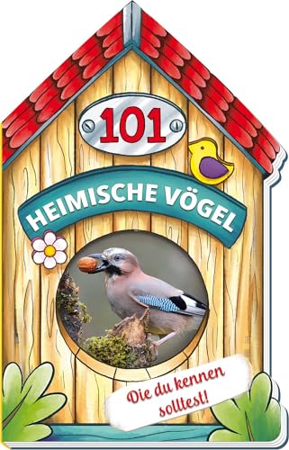 TRÖTSCH - Wissensbuch '101 Heimische Vögel' | Lehrreiches Tierlexikon mit spannenden Fakten, Fotos und Steckbriefen heimischer Vögel: Vogelbuch für kleine Natur-Entdecker | Ab 3 Jahren (Erstes Wissen)