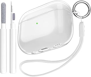 Clear Case for AirPods 4 Cover with Active Noise Cancellation