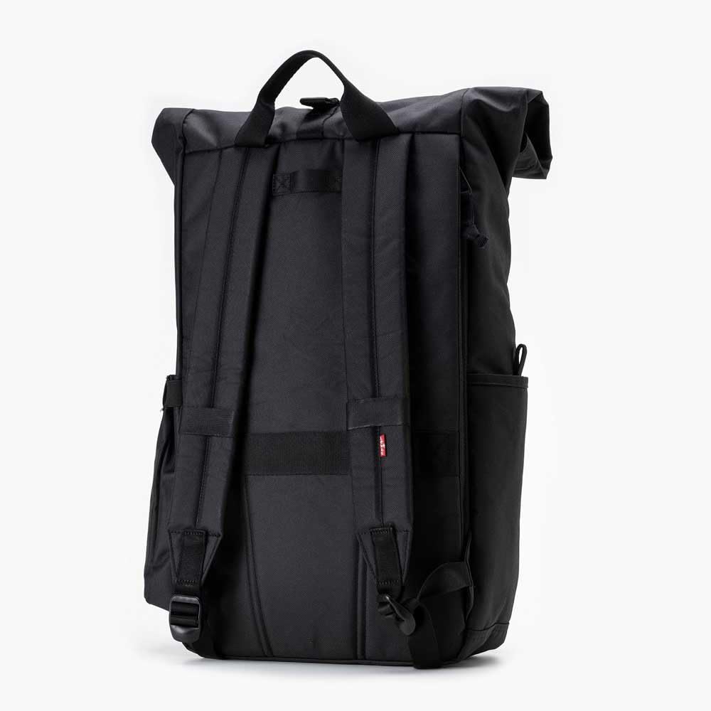 Levi's L - Pakiet Roll-Top, Plecaki dla mężczyzn, Regular Black, Jeden rozmiar, Regular Black, Taille unique
