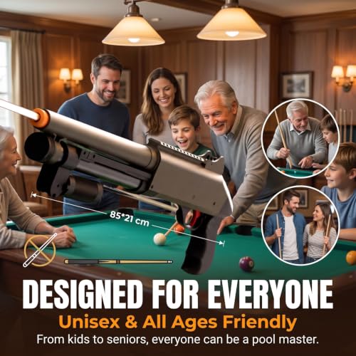 Pool Stick Cue Gun billiard cue gun para todos niveles miniatura 7