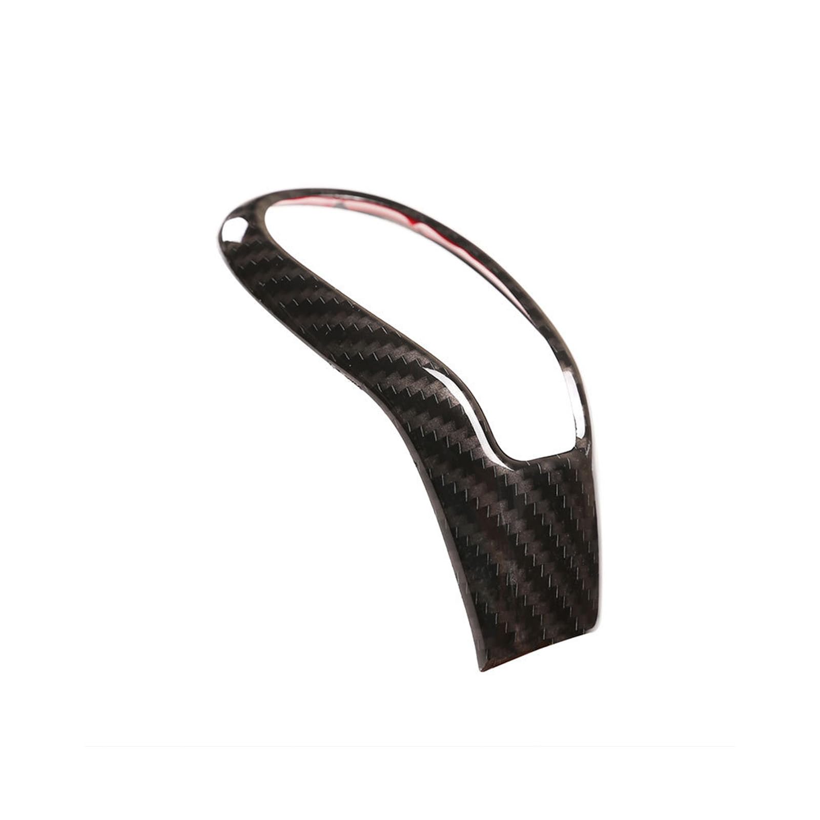 Hsioluted Automotive Interior Accessories for V40 Car Gear Shifter Head Covers Trim Shifter Knob Frame Covers Black Car Gear Head Trim