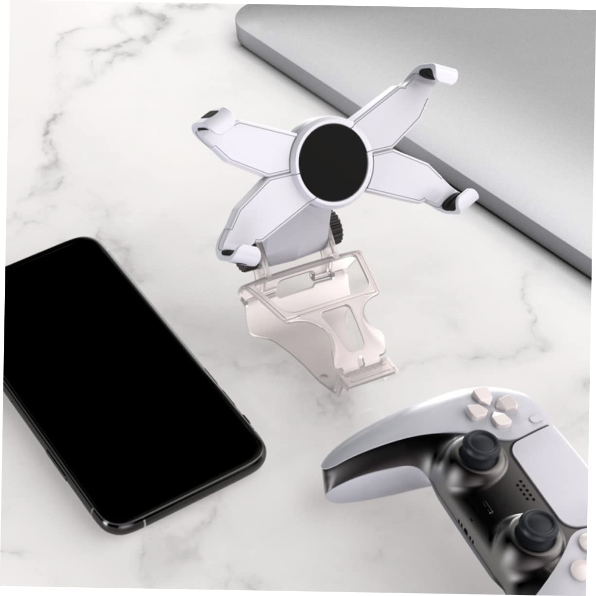 DOITOOL 2piezas Soporte Para Controlador De Inalámbrico y Teléfono Móvil Compatible Fabricado Duradero Para Ver Videos y Jugar Móvil