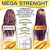 Keratin-Hair-Mask-Repairs-Dry-Damaged-Hair-Professional-Keratin-Hair-Treatment-with-Avocado-Oil-Aloe-Vera-Vitamin-E-Made-in-Usa-Effective-Keratin-Complex-Anti-Frizz Keratin Hair Mask - Repairs Dry & Damaged Hair - Professional Keratin Hair Treatment with Avocado Oil - Aloe Vera - Vitamin E - Made in Usa- Effective Keratin Complex - Anti Frizz