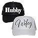 Classy Bride Wifey and Hubby Trucker Hats Black, White