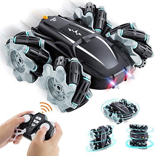 BEIWO Remote Control Car, RC Cars Race Sunt Car, 2.4G, 4WD, 360Â° Rotation, [Sideways Drift ] Double Sided Rotating Vehicles, High Speed Off Road for Boys Kids RC Car Toys