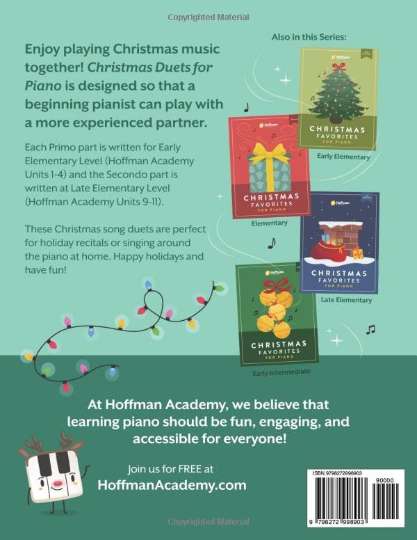 Christmas Duets for Piano: Early Elementary / Late Elementary (Christmas Favorites for Piano) image 3