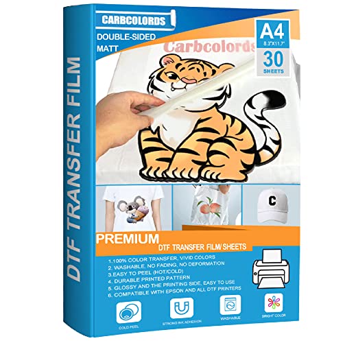 Carbcolords Premium DTF Transfer Film Paper - A4(8.4