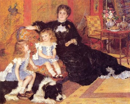 Tableau Renoir Madame Georges Charpentier pour Habiller un Grand Mur de Chambre