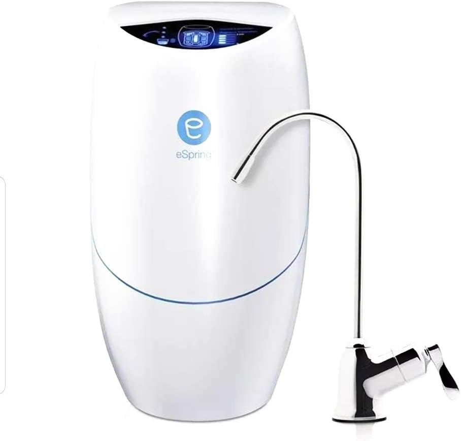 eSpring Carbon Water Treatment System – Above Counter Unit with Diverter Kit