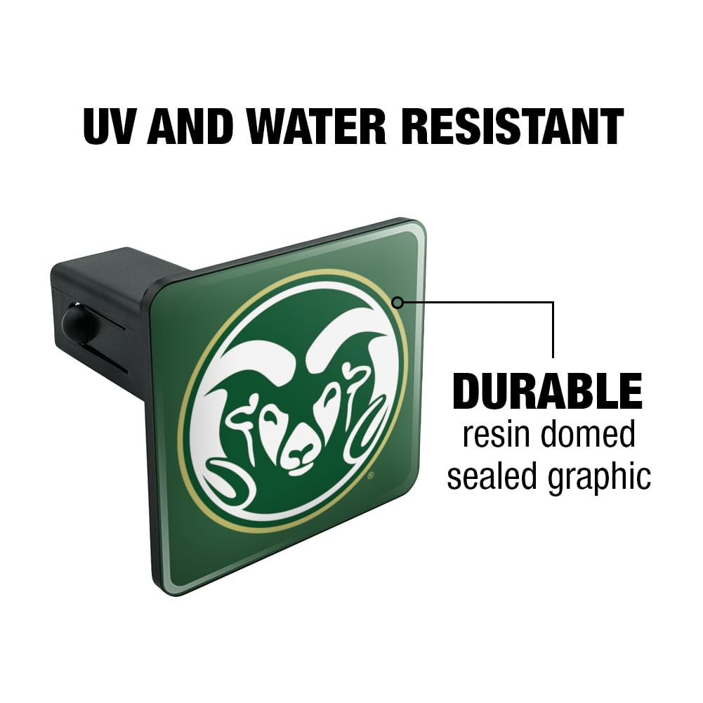 Graphics & More Colorado State Primary Logo Tow Trailer Hitch Cover Plug Insert 1 1/4 inch (1.25