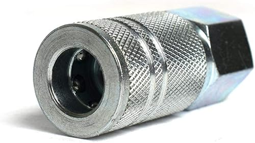 Miniatura 9 de Interstate Pneumatics CH680 Acoplador de acero industrial de 38 pulgadas x 12 pulgada NPT hembra