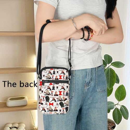 KEYCHIN Widow Movie Crossbody Bag Widow Movie Fans Gifts It Was Real To Me Shoulder Bag Heroine Widow Merch 7