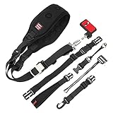 standing plate pinch press Ergonomischer, rutschfester Kameragurt mit austauschbarem Schulter-Pad