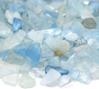 Amazon.co.jp: [GOLD STONE] アクアマリン 緑柱石 さざれ石 100g