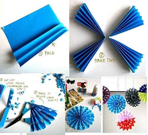 Exa Duct Tape 1.88 Inches x 60 Yards, Duct Tape for Crafts (Navy Blue) - Thumbnail 6