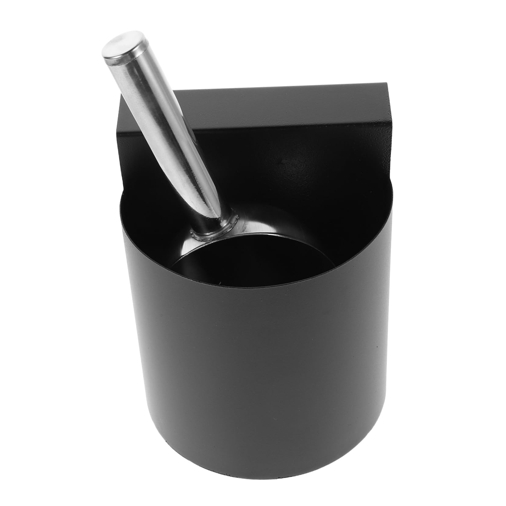 KICHOUSE Multifunctional Ice Scoop Storage Box Ice Shovel Holder Metal Popcorn Scoop Reusable