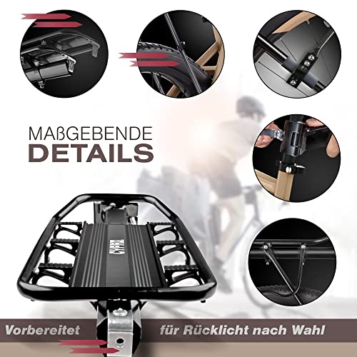 Cypaq Gepäckträger für Mountainbikes Verstellbar und robust