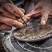 Falling In Art 7 Inch Pottery Wheel for Adults, Heavy Duty Metal Pottery Decorating Banding Wheel