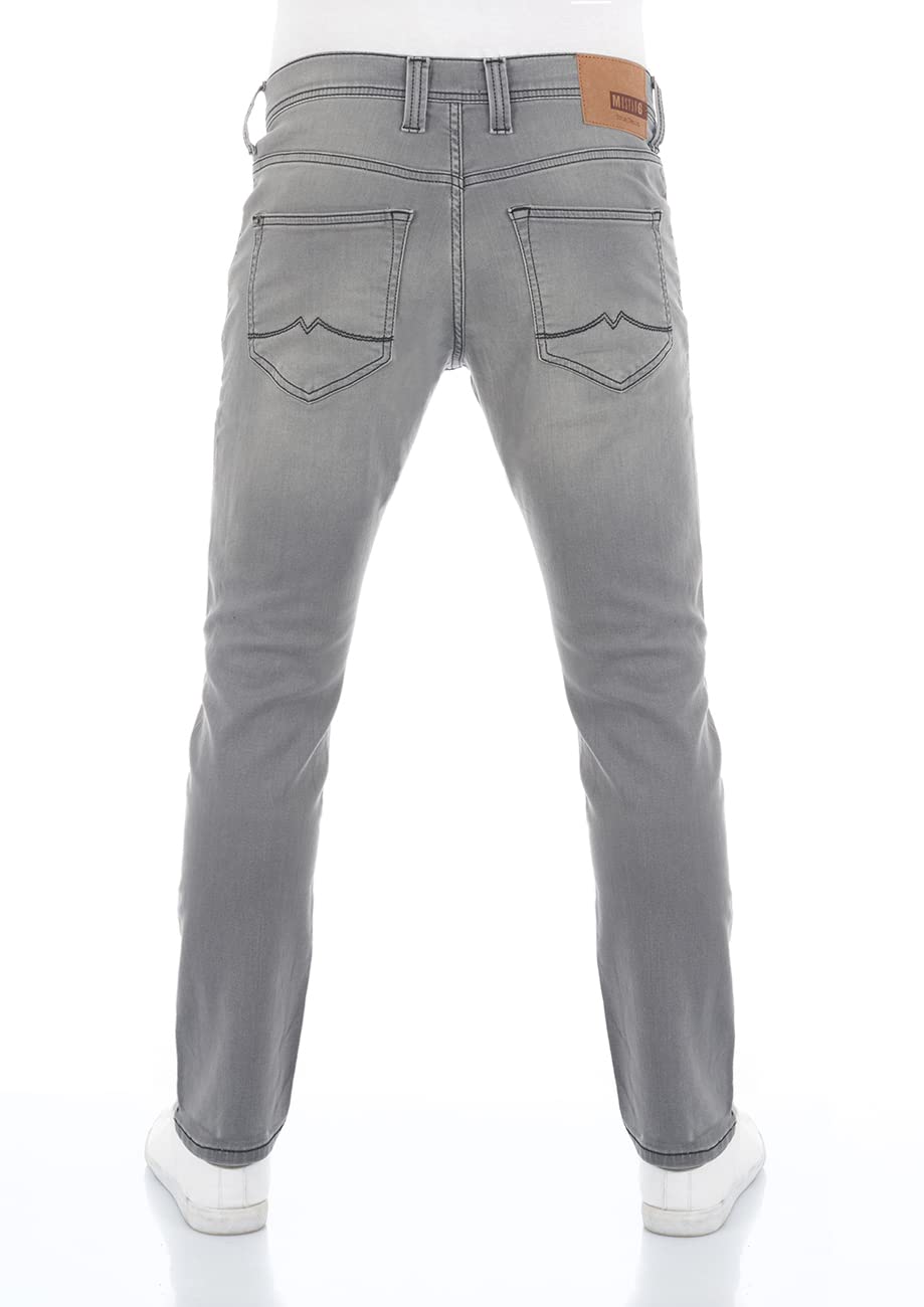 Mustang Jeans Herren Stretch lang Real X Oregon Tapered K Stretchhose Jeanshose Sweathose Denim Baumwolle – Bild 3