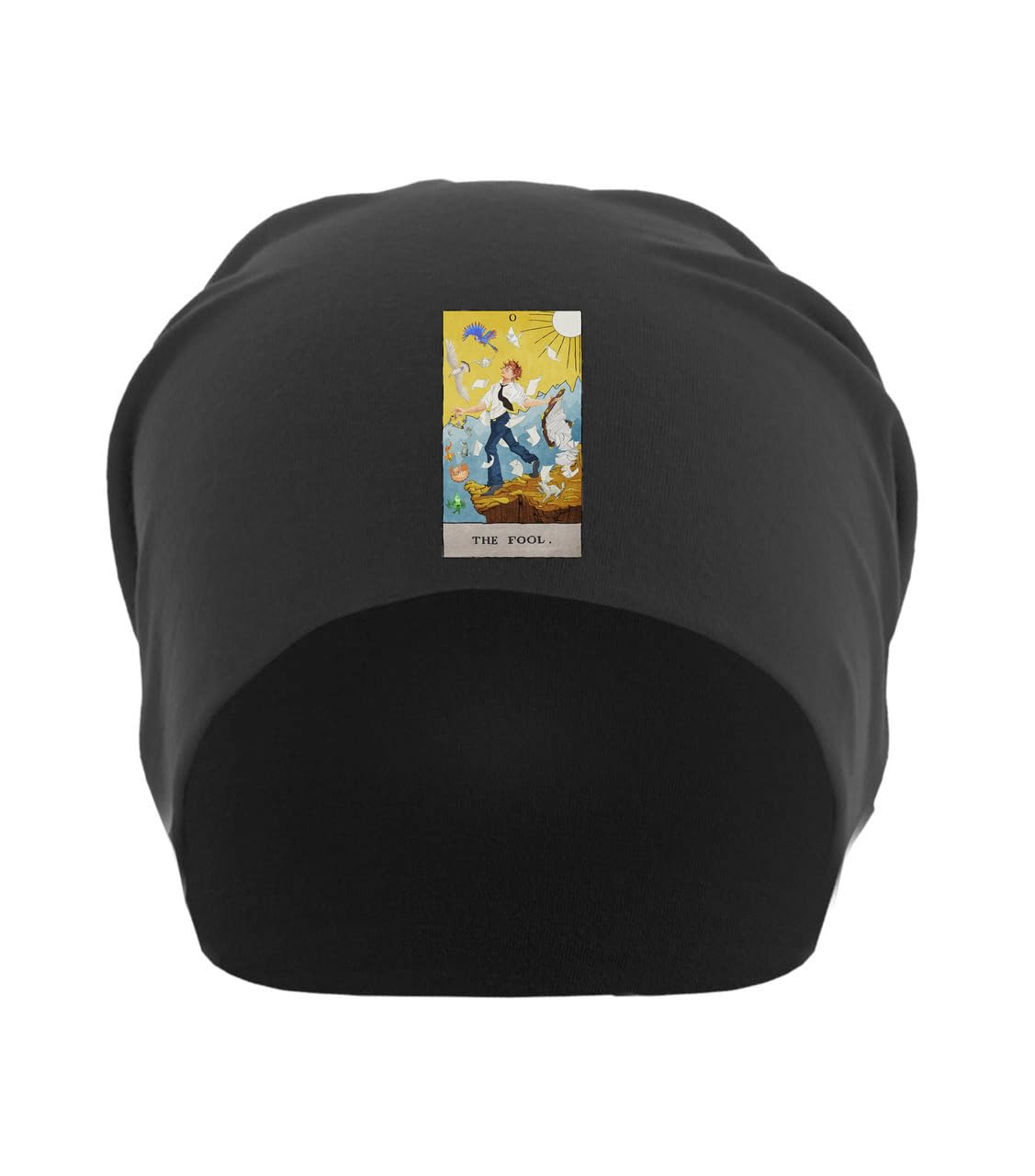Bonnet Le Fou Tarot extensible coton fin pour éviter les démangeaisons