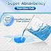 Homkare Bed Pads Disposable Adult, Disposable Bed Pads for Adults, Chucks Pads Disposable Adult, Disposable Underpads for Adults, 23x36 Inch, 30 Pads