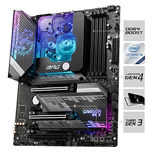 MSI MPG Z590 Carbon EK X Gaming Motherboard (ATX, 11th/10th Gen