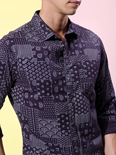 Image of Ketch Men's Solid Slim Fit Shirt