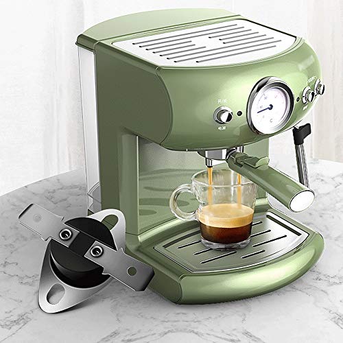 Kaffeemaschine Grüner Edelstahl Haushalt Voller Halbautomatischer Kommerzieller Dampfschaum – Bild 6