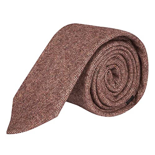 Cravate bordeaux Highland Weave King & Priory idée cadeau élégant pour homme chic