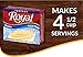 Royal Instant Pudding Dessert Mix, Vanilla, Fat Free and Sugar Free (12 - 1.7 Ounce Boxes) (Pack of 12)