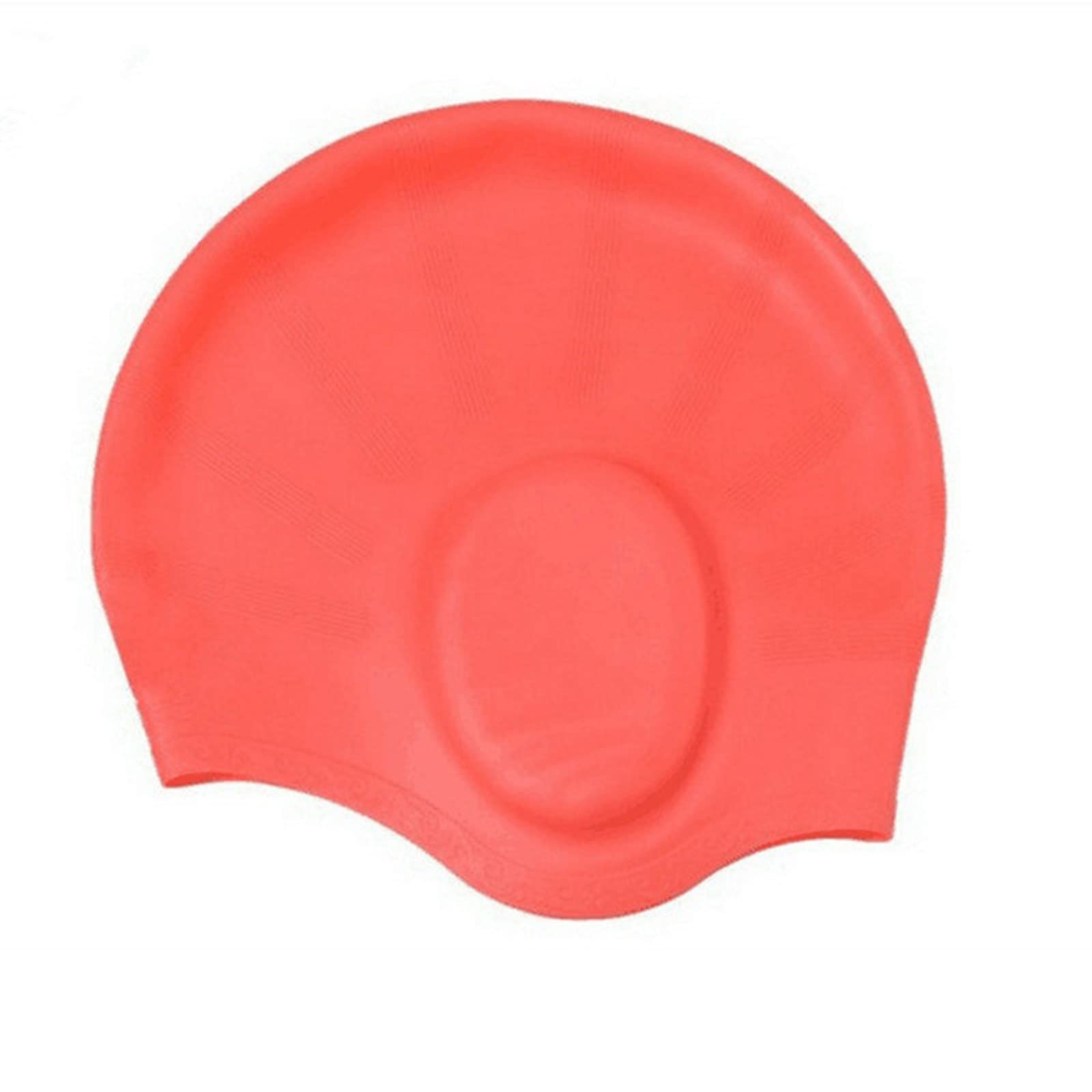 Cuffia da nuoto in silicone, protezione per le orecchie, per uomini e donne, adulti, impermeabile, per sport acquatici