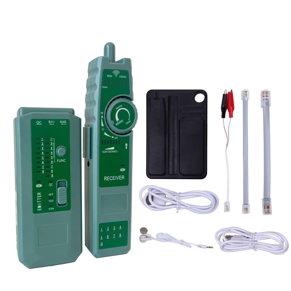Tester un câble Ethernet RJ45 : détecteur et localisateur de fil LAN et RJ11