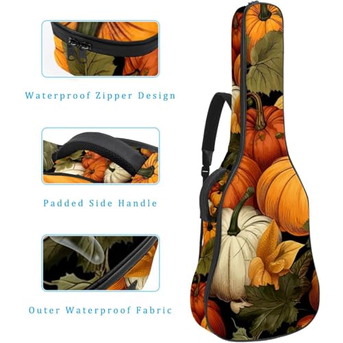 JRHEJTFZ Housse pour guitare acoustique de 1,9 cm d’épaisseur – Imperméable – Durable et élégant – Feuilles de Thanksgiving, Multicolore 4., 42.9×16.9×4.7 in, Motif imprimé tendance - Les Beatles, Paul McCartney, John Lennon, RIngo Starr, George Harrison JRHEJTFZ Housse pour guitare acoustique de 1,9 cm d'épaisseur - Imperméable - Durable et élégant - Feuilles de Thanksgiving, Multicolore 4., 42.9x16.9x4.7 in, Motif imprimé tendance – Image 5