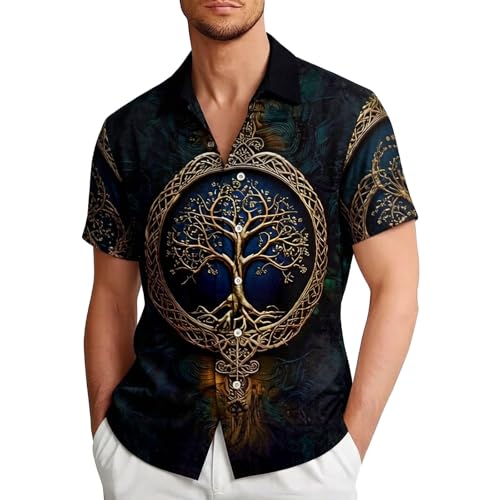 Chemise homme manches longues contrastée slim fit chic pour l'été