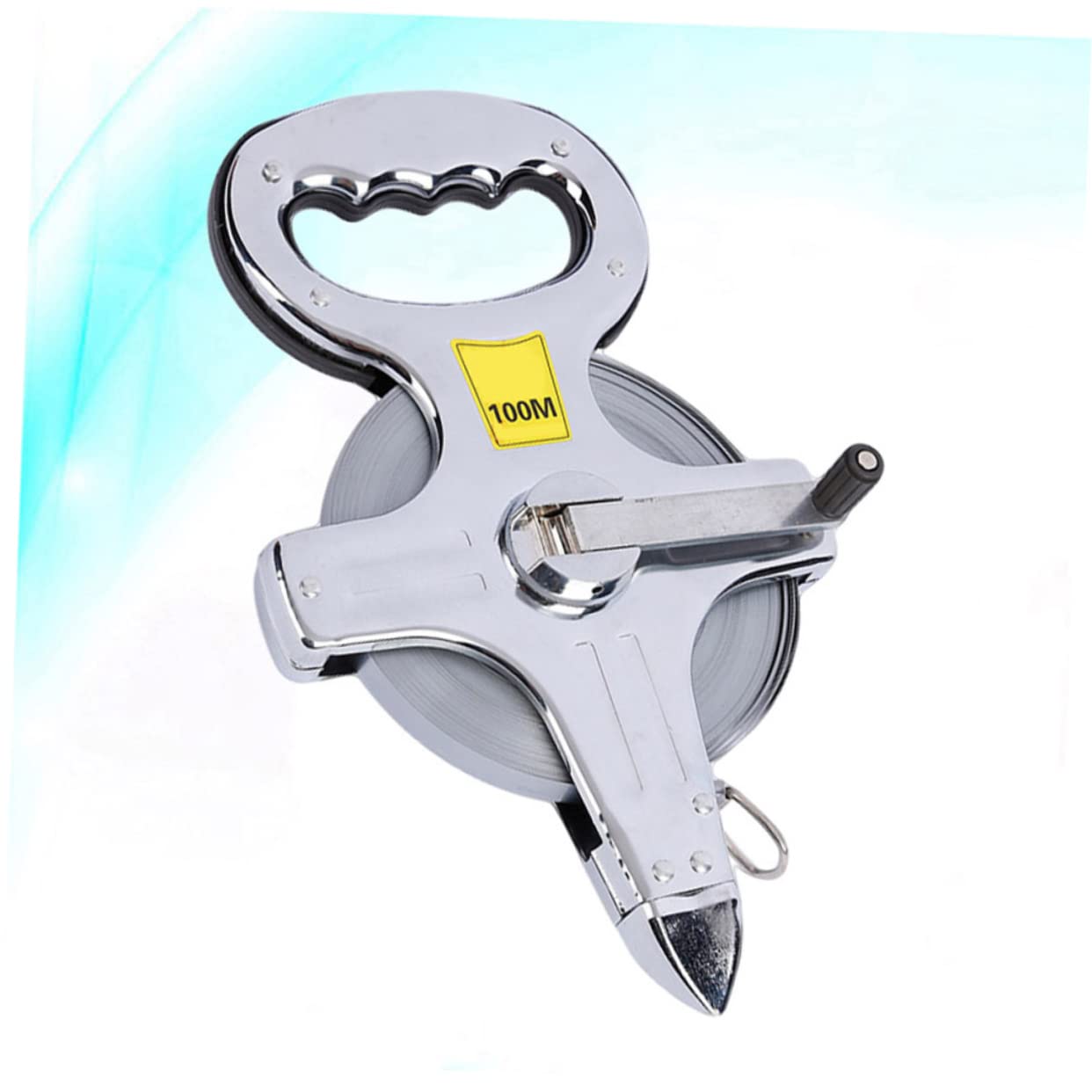 BESTonZON Ruban à Mesurer De 100 Ruban à Mesurer Rétractable Bande Rétractable Outils De Mesure Pour Le Travail Du Bois Précis Outil De Mesure Acier Inoxydable Bobine