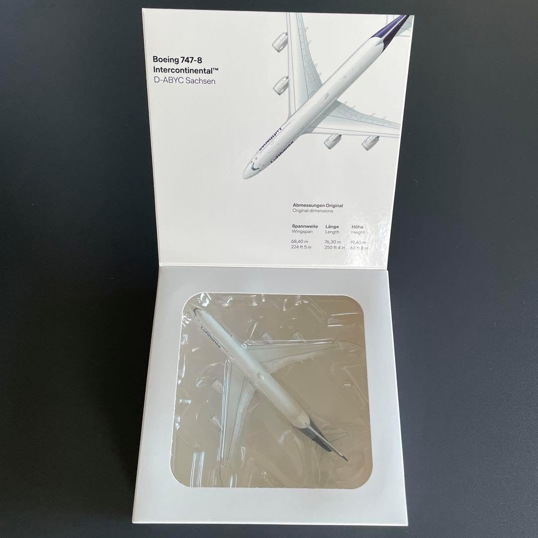 1/500 ヘルパー Lufthansa Boeing 747-8 1/500herpa ルフトハンザ