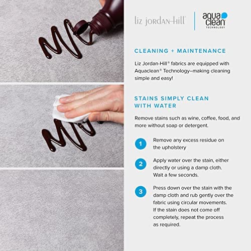 Luxurious Off-White Embossed Upholstery Fabric with Aquaclean Technology – Durable Polyester Blend for Reupholstery and DIY Projects – 3 Yards of Carabu 60 Ivory 3 Luxurious Off-White Embossed Upholstery Fabric with Aquaclean Technology – Durable Polyester Blend for Reupholstery and DIY Projects – 3 Yards of Carabu 60 Ivory - Image 2