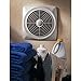 Broan-NuTone 506 Chain-Operated, Through-the-Wall Ventilation Fan White Cover, 430 CFM, 7.5 Sones, 10