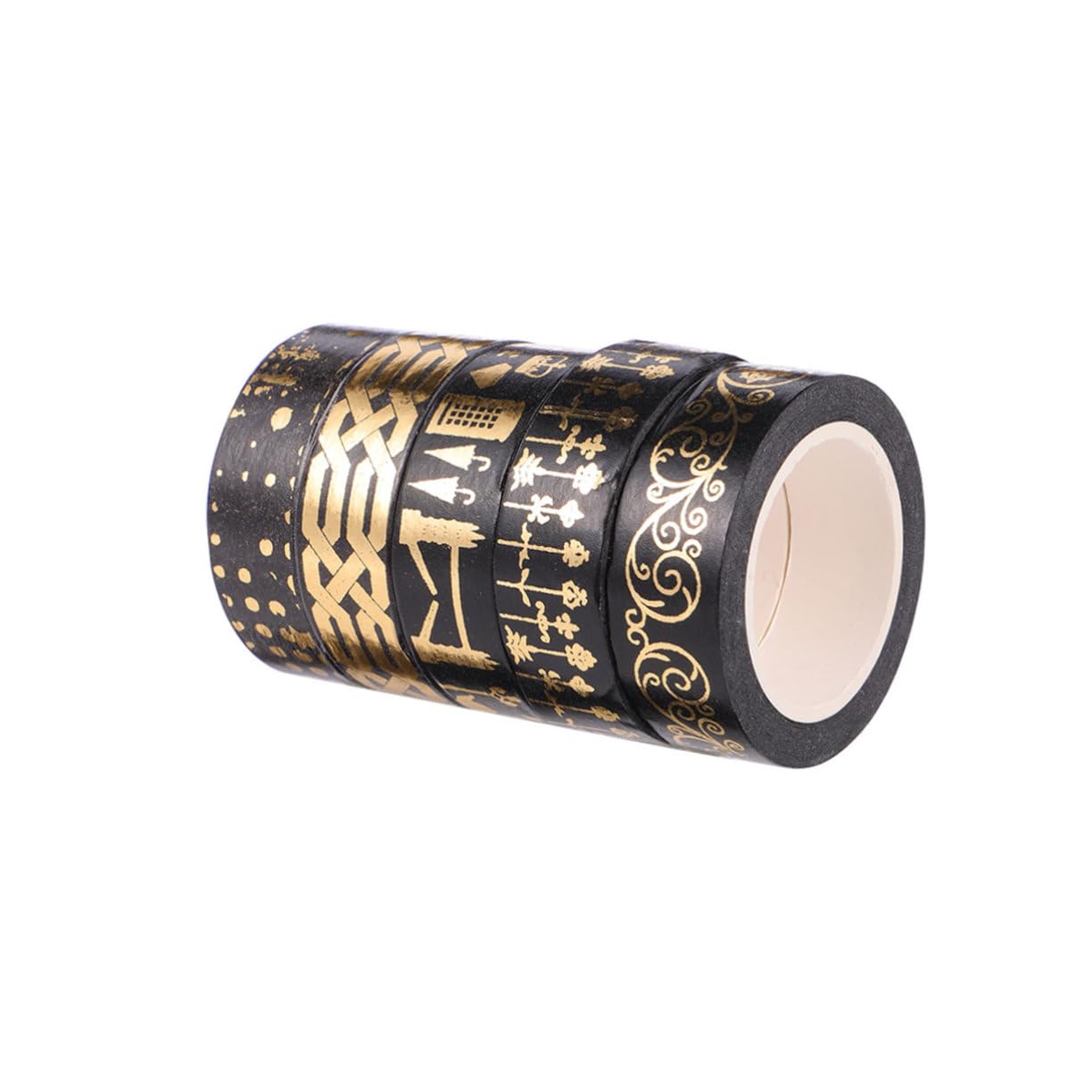 Angoily 3 Sätze Washi Tape Dekoratives Klebeband Für Fotoalben Diy Journals Bastelprojekte Bunte Designs Für Kreative Mädchen Und 5 Rollen * 3