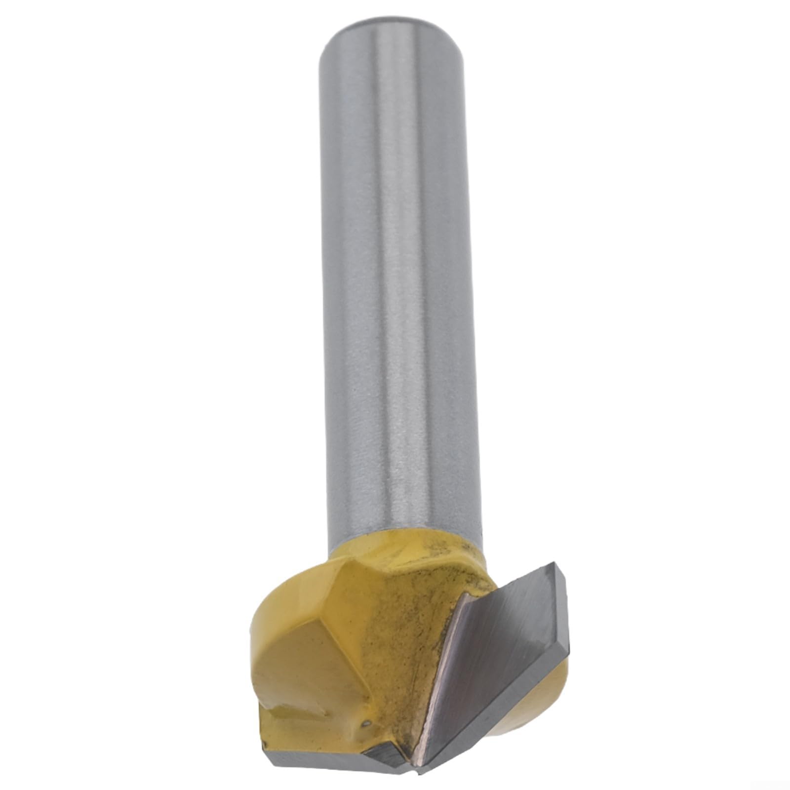 Broca de chaflán de cabeza plana para carpintería, forma de V de 108/135 grados, material de carburo (135 grados)